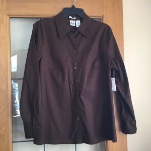 Maternity button down shirt